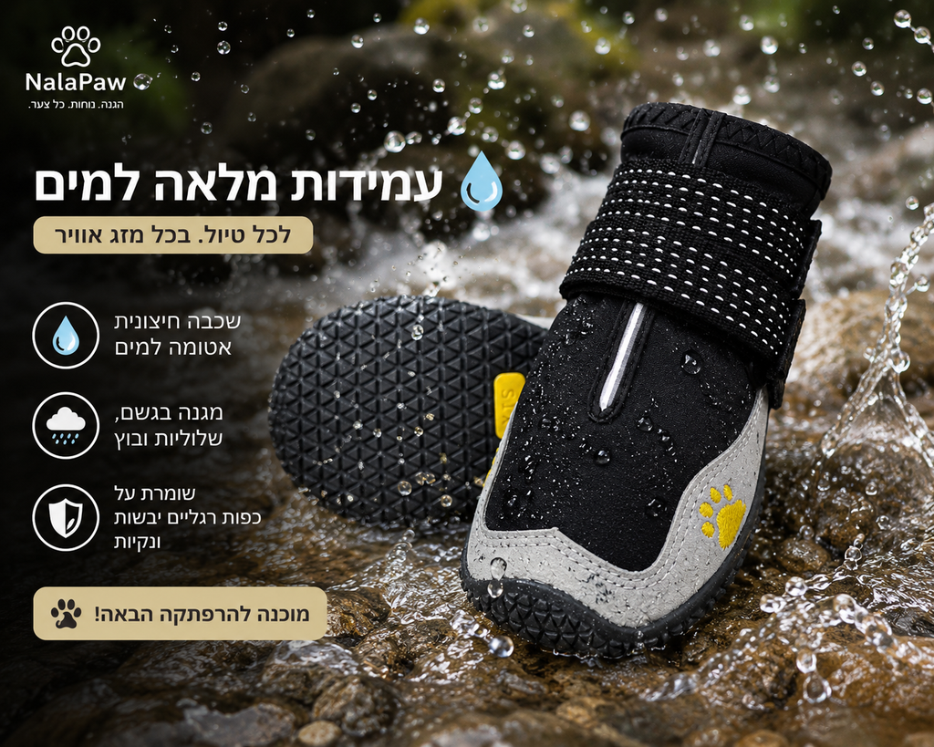 NalaPaw Adventure Boots - נעלי הרפתקאות לכלב שלך