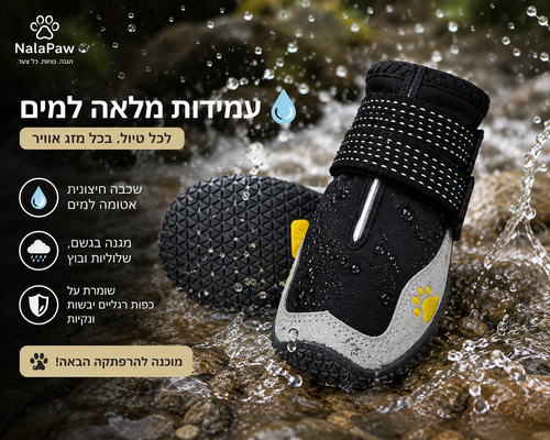 NalaPaw Adventure Boots - נעלי הרפתקאות לכלב שלך