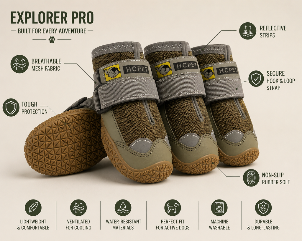 NalaPaw Explorer Pro - נעלי הטרקים לכלב שלך